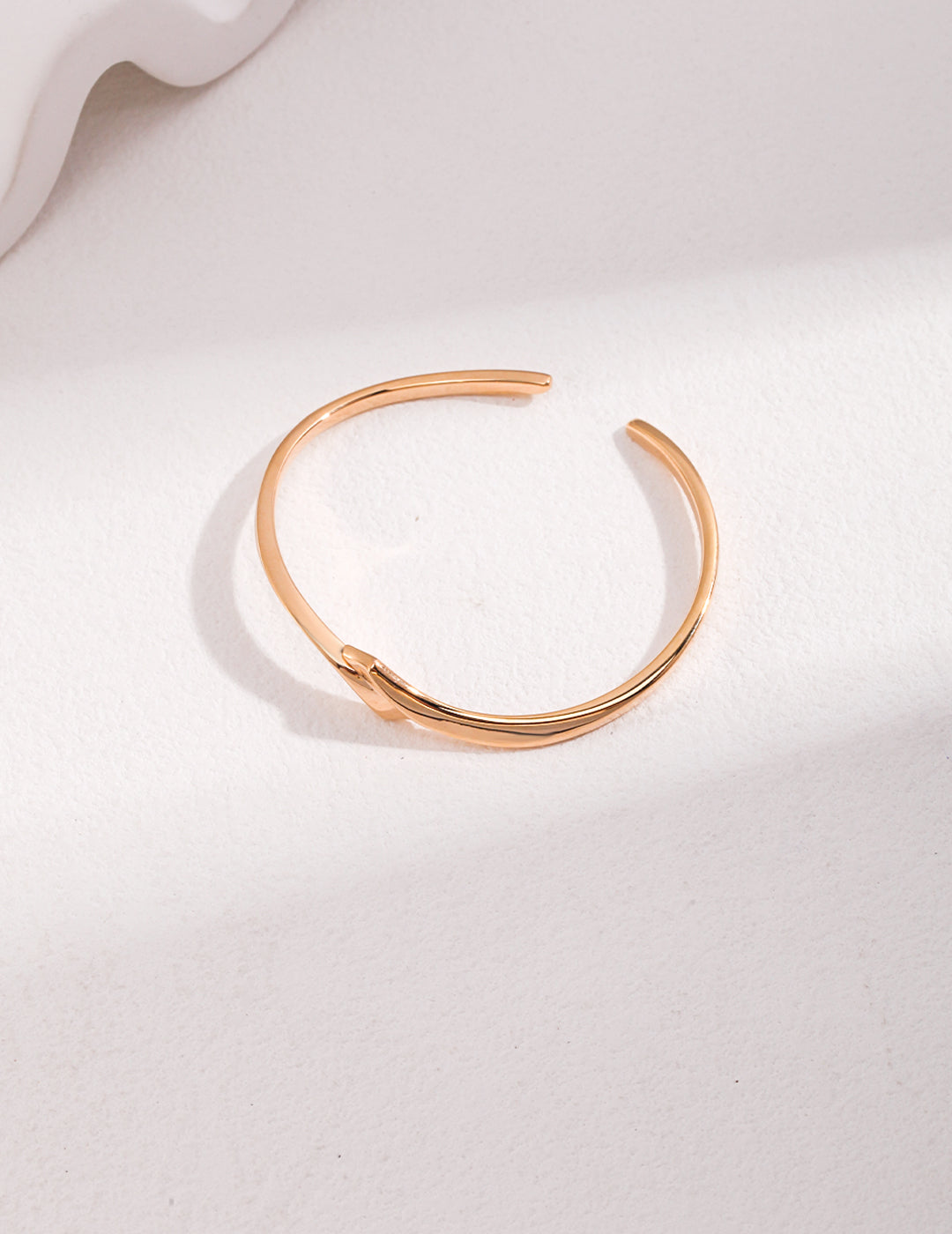 925 Sterling Silver Bangle - Silver