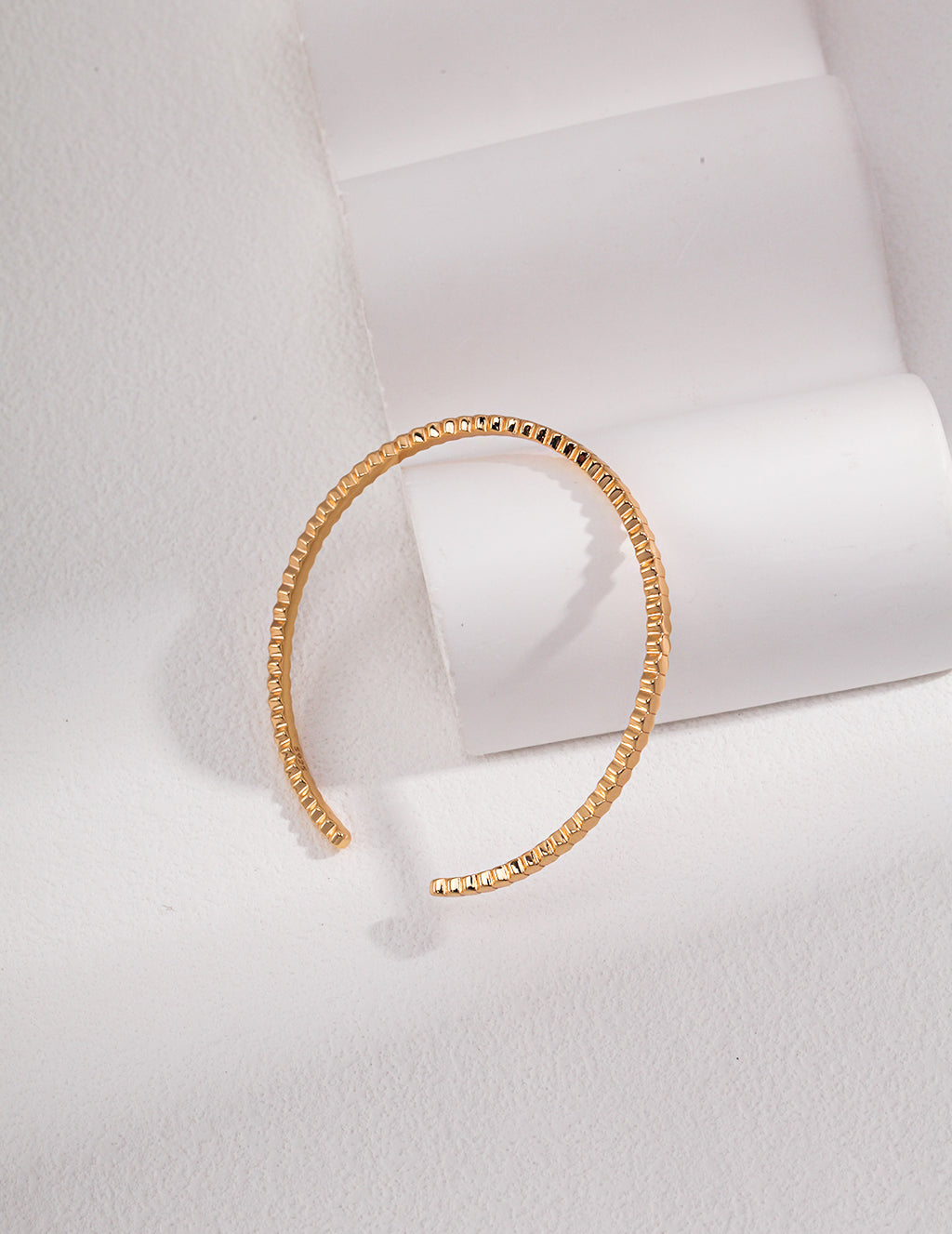 925 Sterling Silver Bangle - Silver