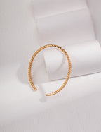 925 Sterling Silver Bangle - Silver