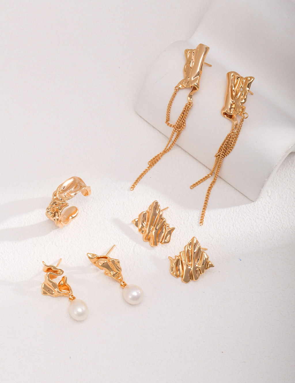 925 Sterling Silver Earrings - Silver