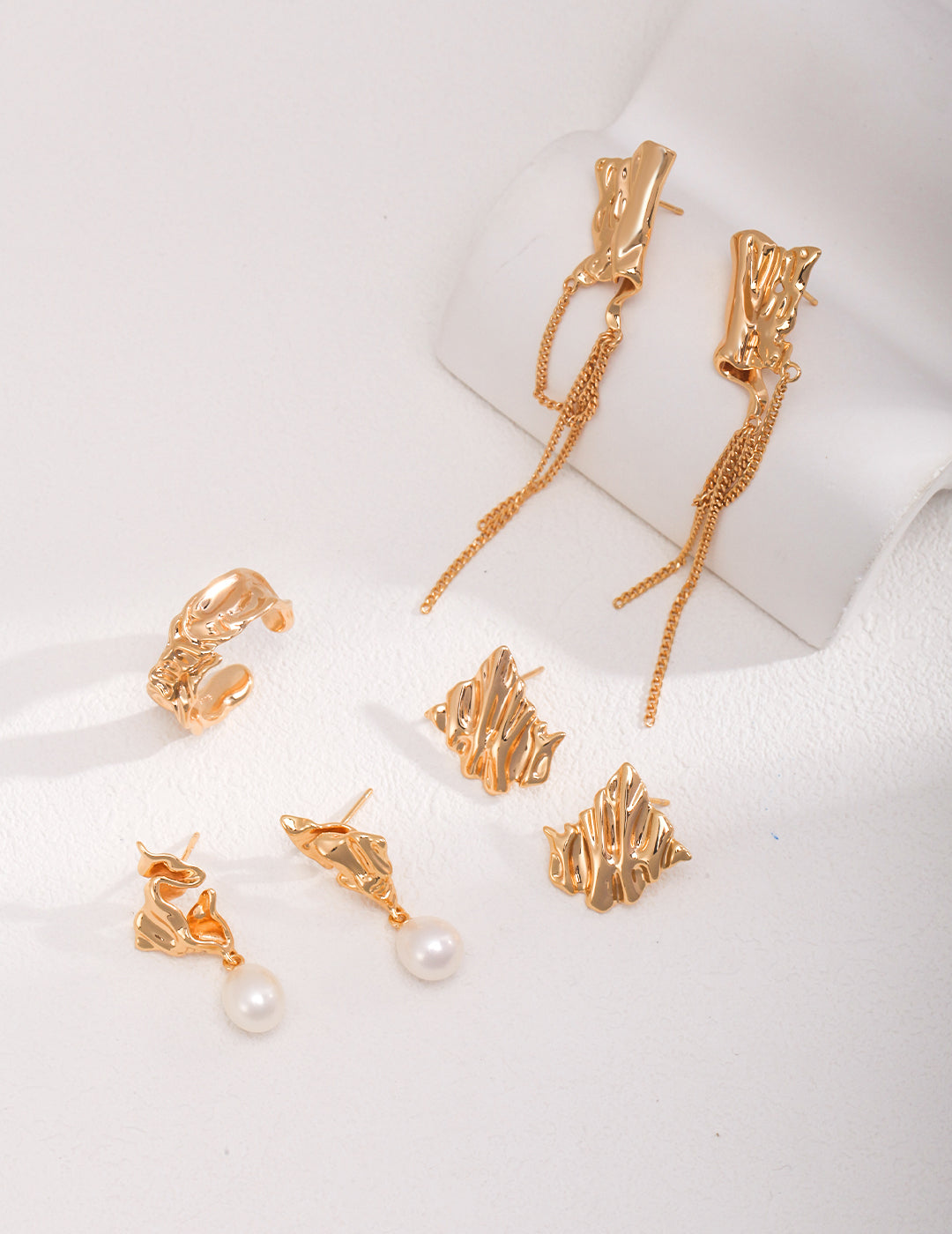 925 Sterling Silver Earrings - Silver
