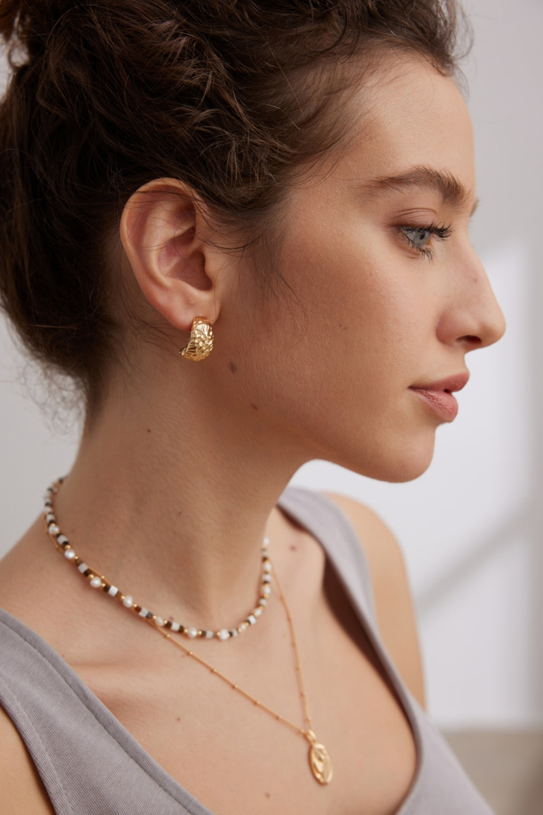 925 Sterling Silver Earrings - Silver