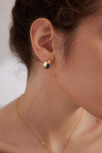 925 sterling silver stud earrings, view 8