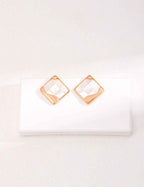 925 sterling silver stud earrings, view 6