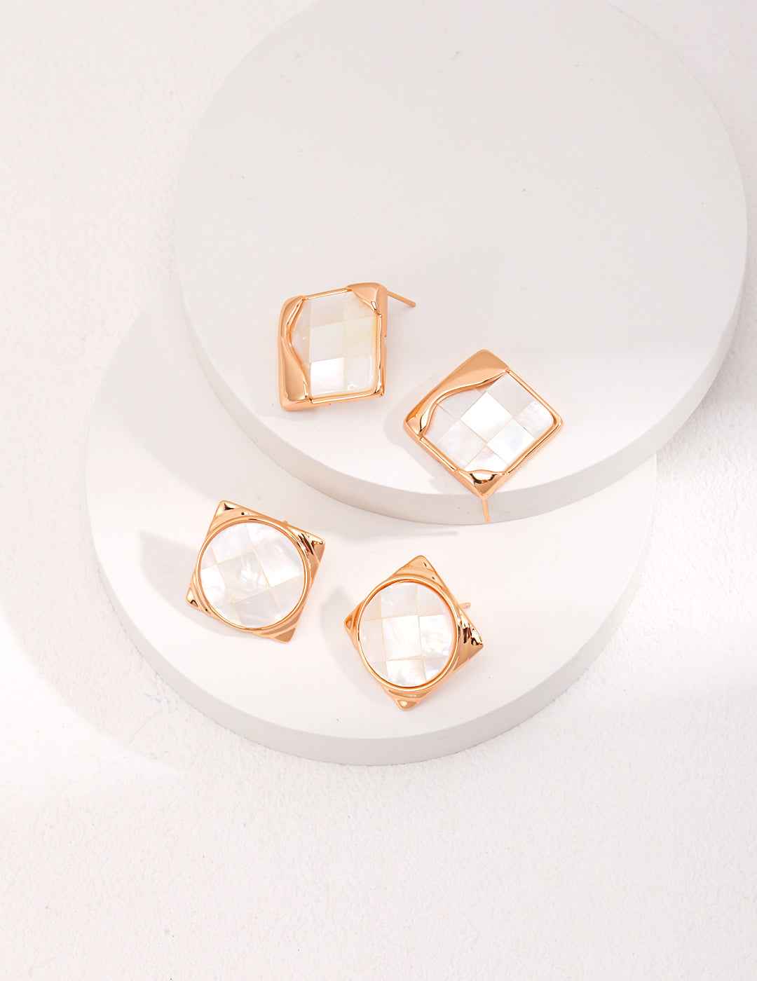 925 sterling silver stud earrings, view 5