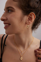 925 Sterling Silver Teardrop Natural Pearl and Cubic Zirconia Earrings - Silver