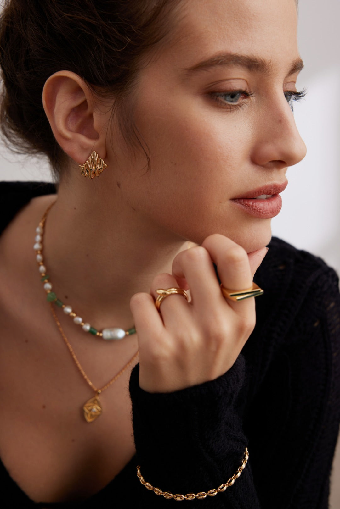 925 Sterling Silver Earrings - Silver