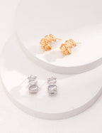 925 Sterling Silver Earrings - Silver