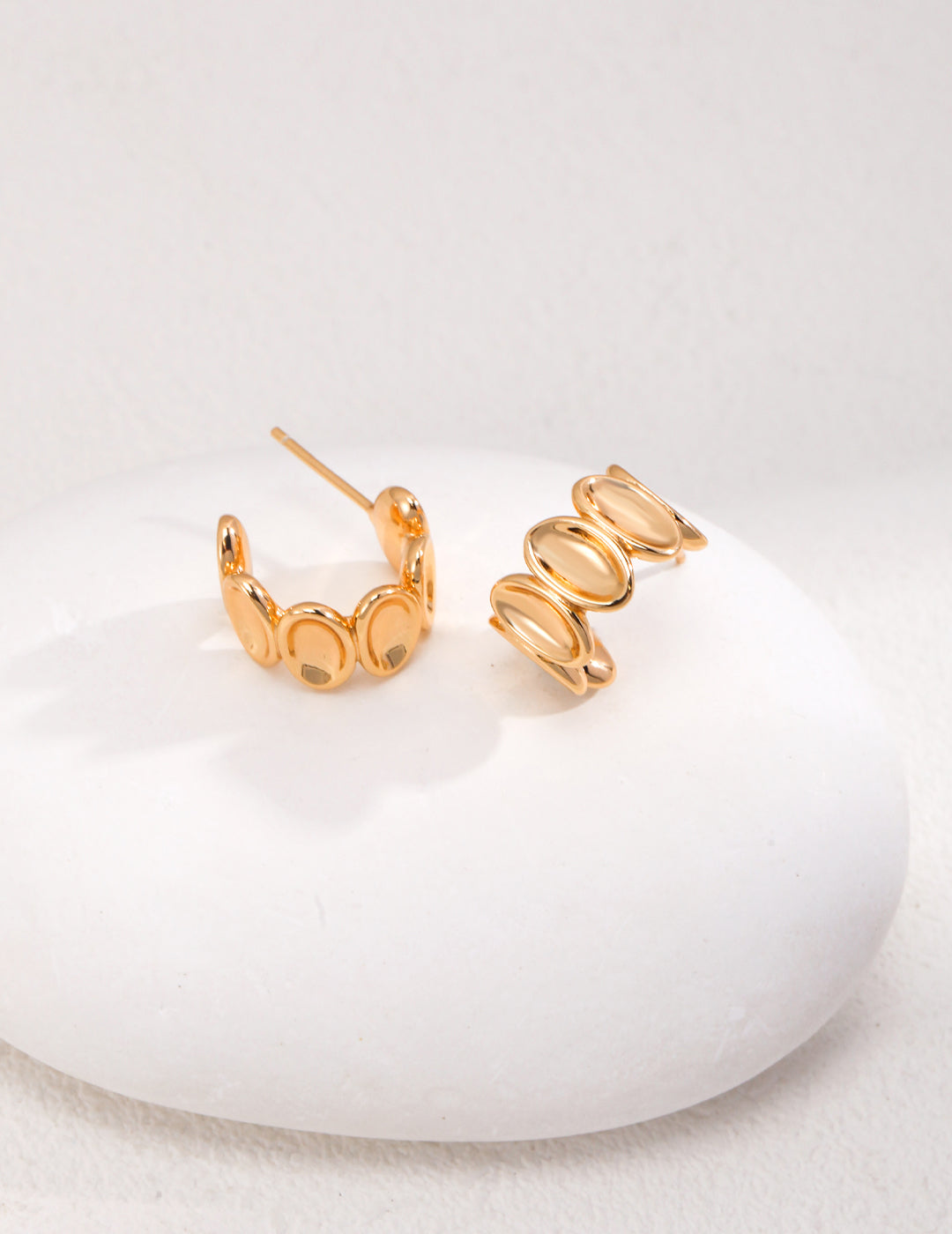 925 Sterling Silver Earrings - Silver