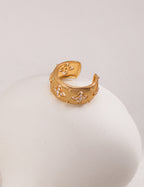 925 Sterling Silver Cubic Zirconia Ring - Silver
