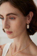925 Sterling Silver Pearl Station Necklace, product view 6