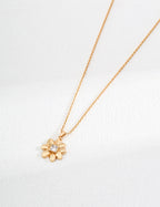 925 Sterling Silver Cubic Zirconia Necklace - Silver