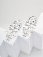 925 Sterling Silver Earrings - Silver