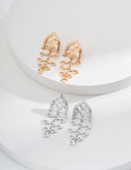 925 Sterling Silver Earrings - Silver