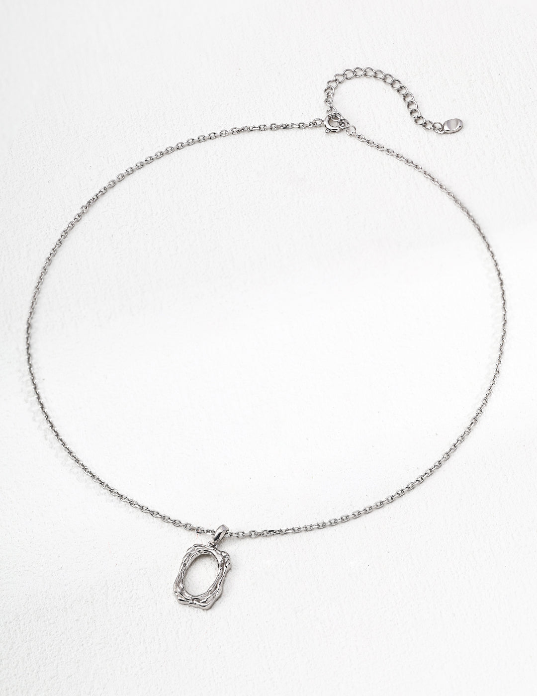 925 Sterling Silver Necklace - Silver