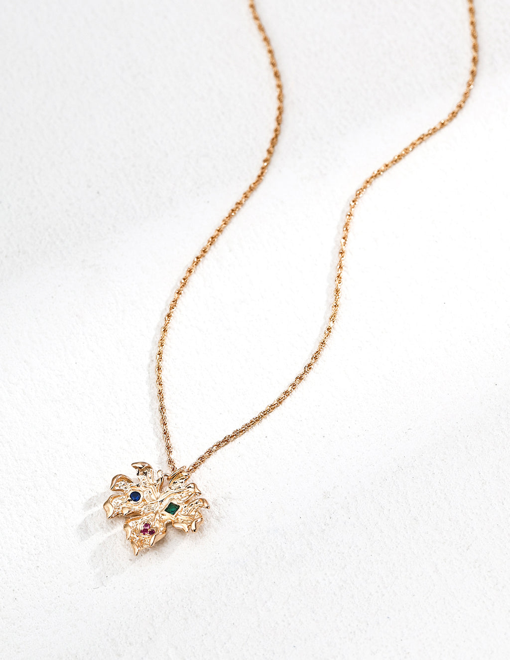 925 Sterling Silver Vintage Cubic Zirconia Necklace - Silver