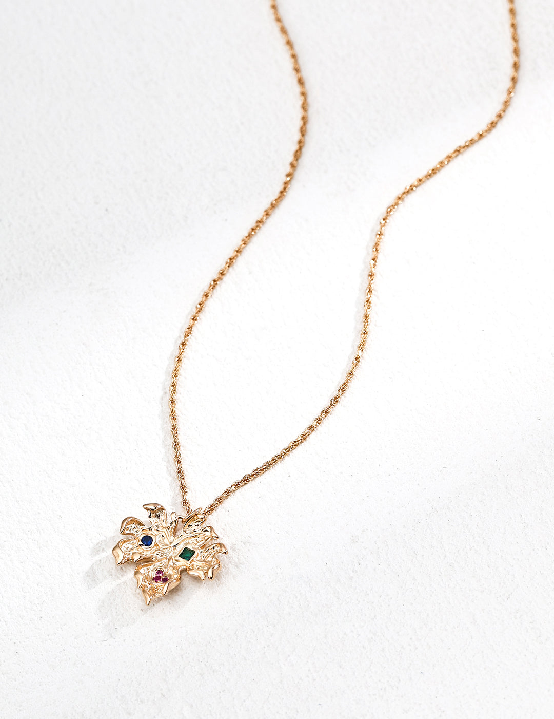 925 Sterling Silver Vintage Cubic Zirconia Necklace - Silver