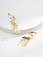 925 Sterling Silver Earrings - Silver