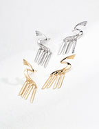 925 Sterling Silver Earrings - Silver