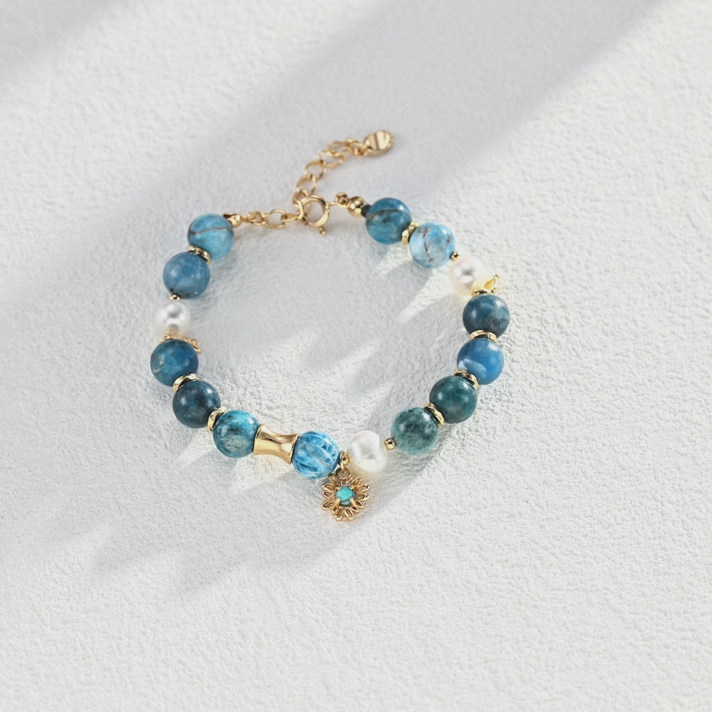 925 Sterling Silver Pearl Vintage-Inspired Bracelet