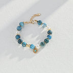 925 Sterling Silver Pearl Vintage-Inspired Bracelet