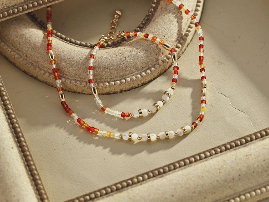 925 Sterling Silver Red Agate Vintage-Inspired Bracelet