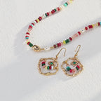 925 Sterling Silver Vintage UFO Abacus Bead Earrings product video E01158-2_影片_1