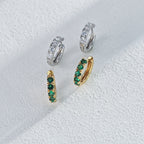 925 Sterling Silver Cubic Zirconia Earrings product video E01244_影片_1