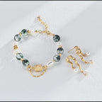 925 Sterling Silver Natural Pearl Vintage-Inspired Bracelet