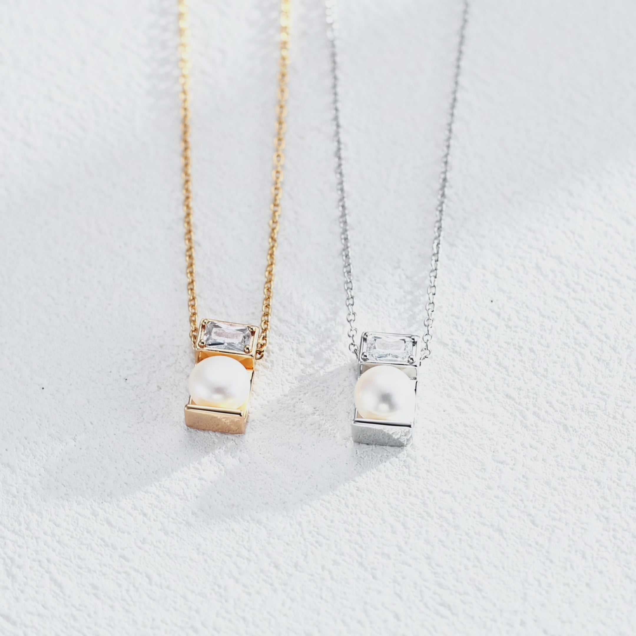 925 Sterling Silver Natural Pearl Vintage-Inspired Necklace