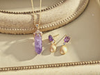 925 Sterling Silver Amethyst Vintage-Inspired Necklace
