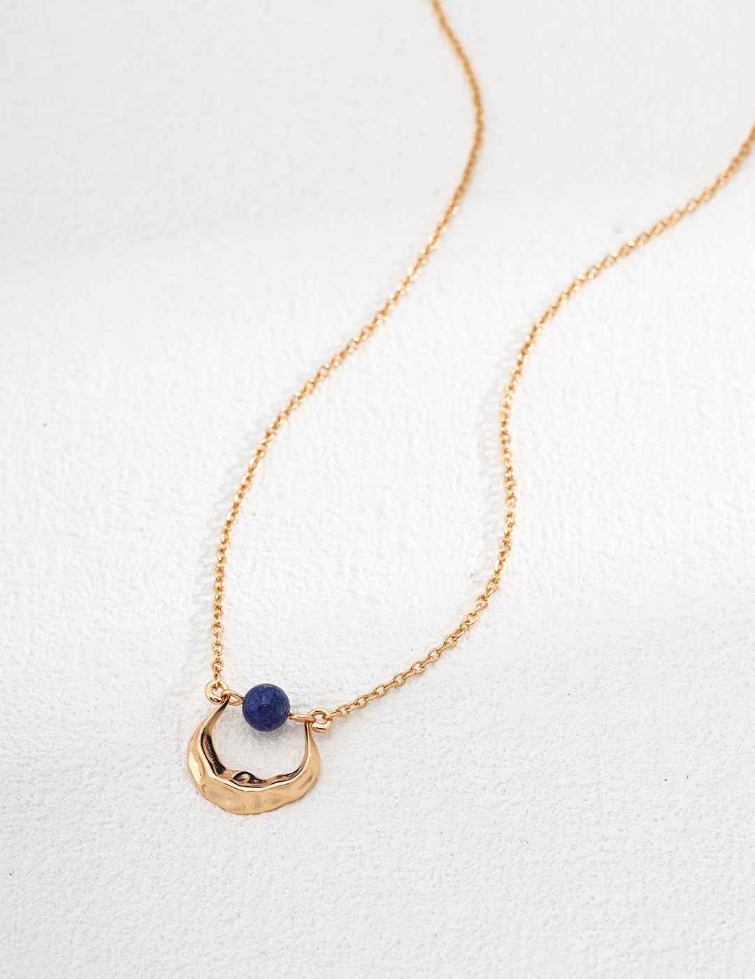925 sterling silver pendant necklace, front view